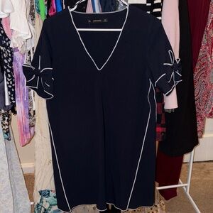 Zara Small Navy Shift Dress
